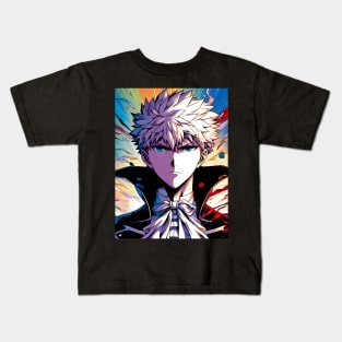 Anime Wonderland: Whimsical Art Prints Featuring Manga-Inspired Designs for Otaku Bliss! Kids T-Shirt